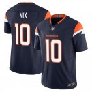 Denver Broncos #10 Bo Nix Navy Limited Stitched Jersey