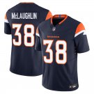 Denver Broncos #38 Jaleel McLaughlin Navy Limited Stitched Jersey