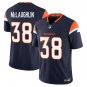 Denver Broncos #38 Jaleel McLaughlin Navy Limited Stitched Jersey