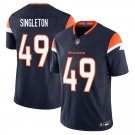 Denver Broncos #49 Alex Singleton Navy Limited Stitched Jersey