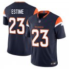 Denver Broncos #23 Audric Estime Navy Limited Stitched Jersey