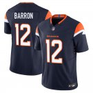 Denver Broncos #12 Jahdae Barron Navy Limited Stitched Jersey