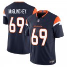 Denver Broncos #69 Mike McGlinchey Navy Limited Stitched Jersey