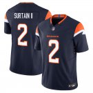 Denver Broncos #2 Pat Surtain II Navy Limited Stitched Jersey