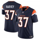Denver Broncos #37 RJ Harvey Navy Limited Stitched Jersey
