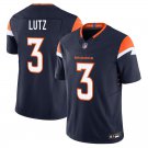 Denver Broncos #3 Wil Lutz Navy Limited Stitched Jersey