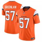Denver Broncos #57 Dre Greenlaw Orange Limited Stitched Jersey