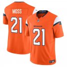 Denver Broncos #21 Riley Moss Orange Limited Stitched Jersey