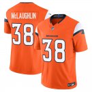 Denver Broncos #38 Jaleel McLaughlin Orange Limited Stitched Jersey
