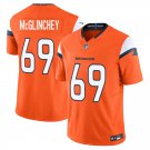 Denver Broncos #69 Mike McGlinchey Orange Limited Stitched Jersey