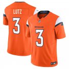 Denver Broncos #3 Wil Lutz Orange Limited Stitched Jersey