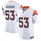 Denver Broncos #53 Randy Gradishar White Limited Stitched Jersey