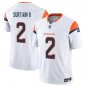 Denver Broncos #2 Pat Surtain II White Limited Stitched Jersey