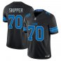 Detroit Lions #70 Dan Skipper Black Limited Stitched Jersey