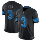 Detroit Lions #3 Jack Fox Black Limited Stitched Jersey