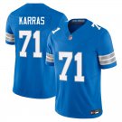 Detroit Lions #71 Alex Karras Royal Blue Limited Stitched Jersey
