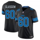 Detroit Lions #60 Graham Glasgow Black Limited Stitched Jersey