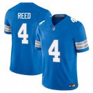 Detroit Lions #4 D.J. Reed Royal Blue Limited Stitched Jersey