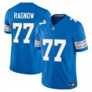 Detroit Lions #77 Frank Ragnow Royal Blue Limited Stitched Jersey