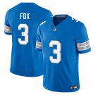 Detroit Lions #3 Jack Fox Royal Blue Limited Stitched Jersey