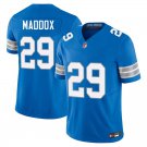 Detroit Lions #29 Avonte Maddox Royal Blue Limited Stitched Jersey