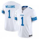 Detroit Lions #1 Jameson Williams White Limited Stitched Jersey