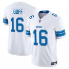 Detroit Lions #16 Jared Goff White Limited Stitched Jersey