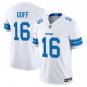 Detroit Lions #16 Jared Goff White Limited Stitched Jersey