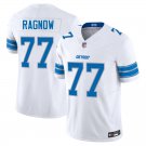 Detroit Lions #77 Frank Ragnow White Limited Stitched Jersey