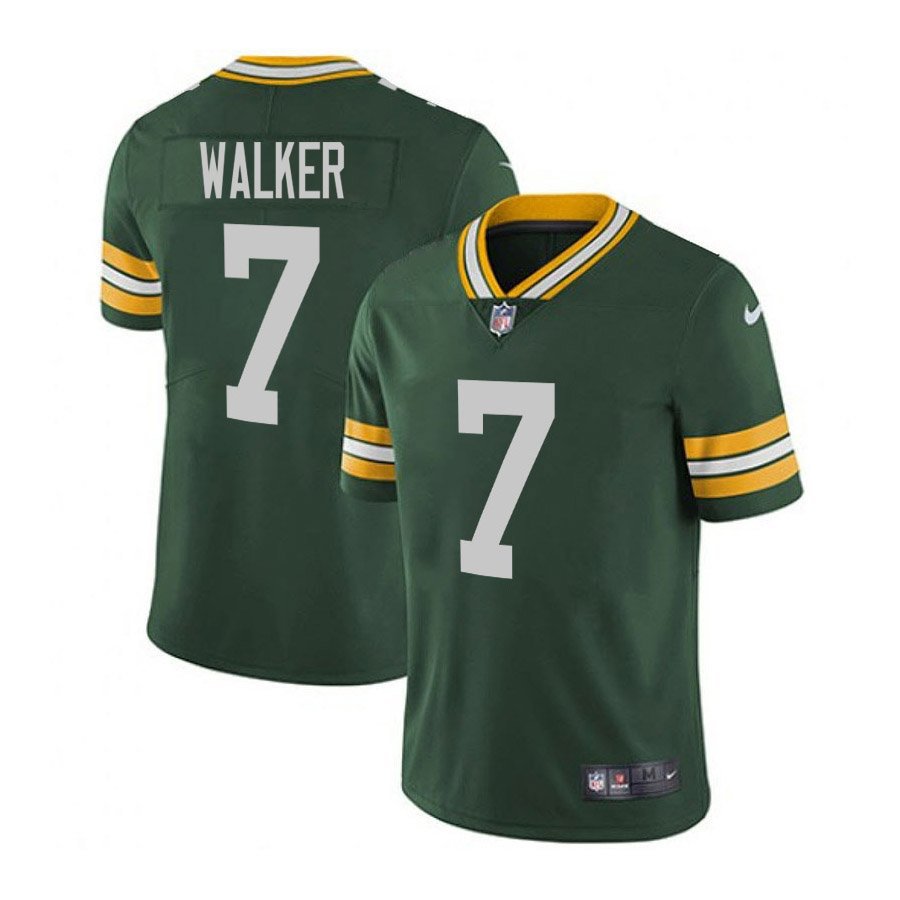 Green Bay Packers #7 Quay Walker Green Limited Stitched Jersey