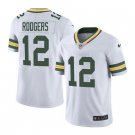 Green Bay Packers #12 Aaron Rodgers White Limited Stitched Jersey
