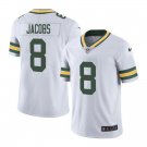 Green Bay Packers #8 Josh Jacobs White Limited Stitched Jersey