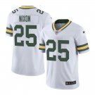 Green Bay Packers #25 Keisean Nixon White Limited Stitched Jersey