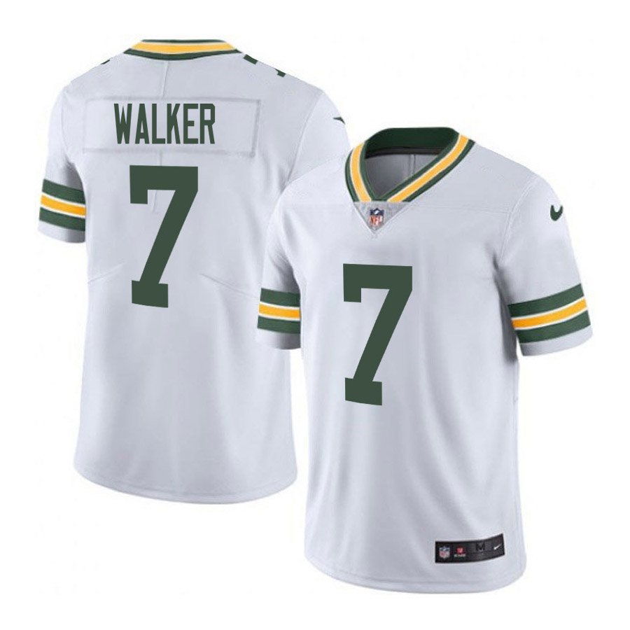 Green Bay Packers #7 Quay Walker White Limited Stitched Jersey
