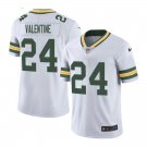 Green Bay Packers #24 Carrington Valentine White Limited Stitched Jersey