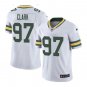 Green Bay Packers #97 Kenny Clark White Limited Stitched Jersey
