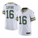 Green Bay Packers #16 Sean Clifford White Limited Stitched Jersey