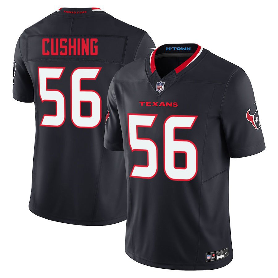 Houston Texans #56 Brian Cushing Navy Limited Stitched Jersey