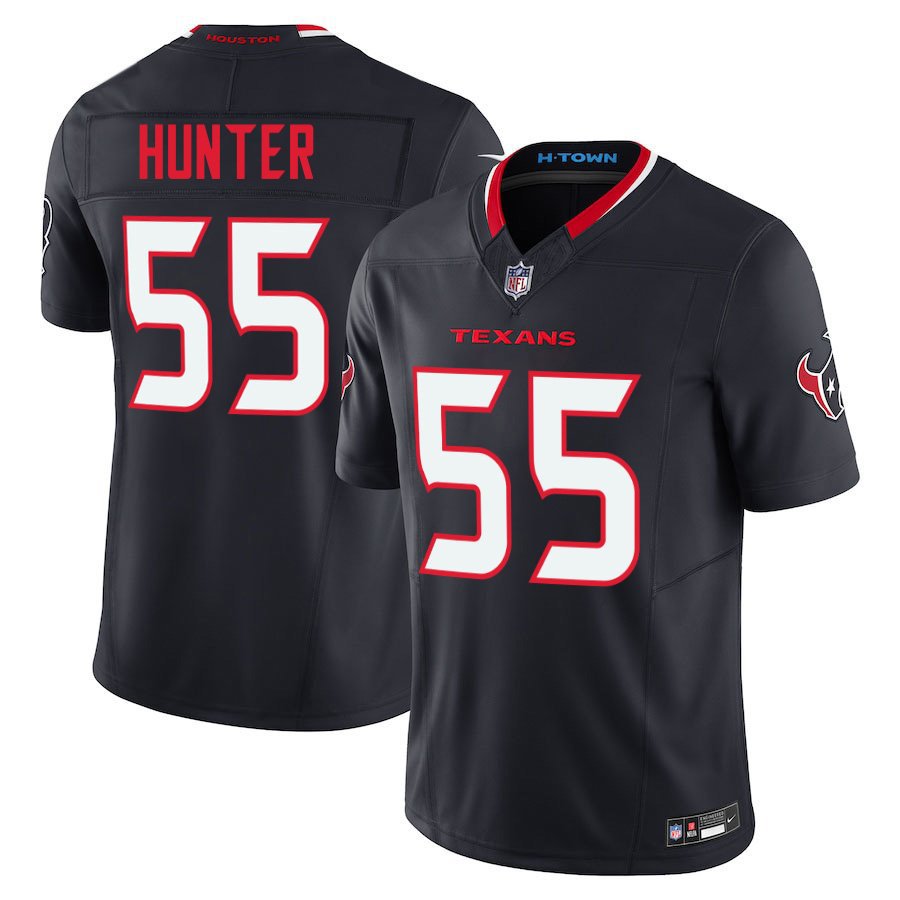 Houston Texans #55 Danielle Hunter Navy Limited Stitched Jersey