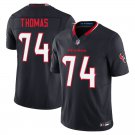 Houston Texans #74 Zach Thomas Navy Limited Stitched Jersey