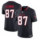 Houston Texans #87 Cade Stover Navy Limited Stitched Jersey