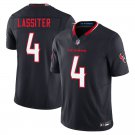 Houston Texans #4 Kamari Lassiter Navy Limited Stitched Jersey