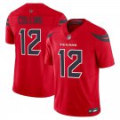 Houston Texans #12 Nico Collins Red Limited Stitched Jersey