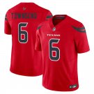 Houston Texans #6 Tommy Townsend Red Limited Stitched Jersey