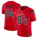 Houston Texans #84 Justin Watson Red Limited Stitched Jersey