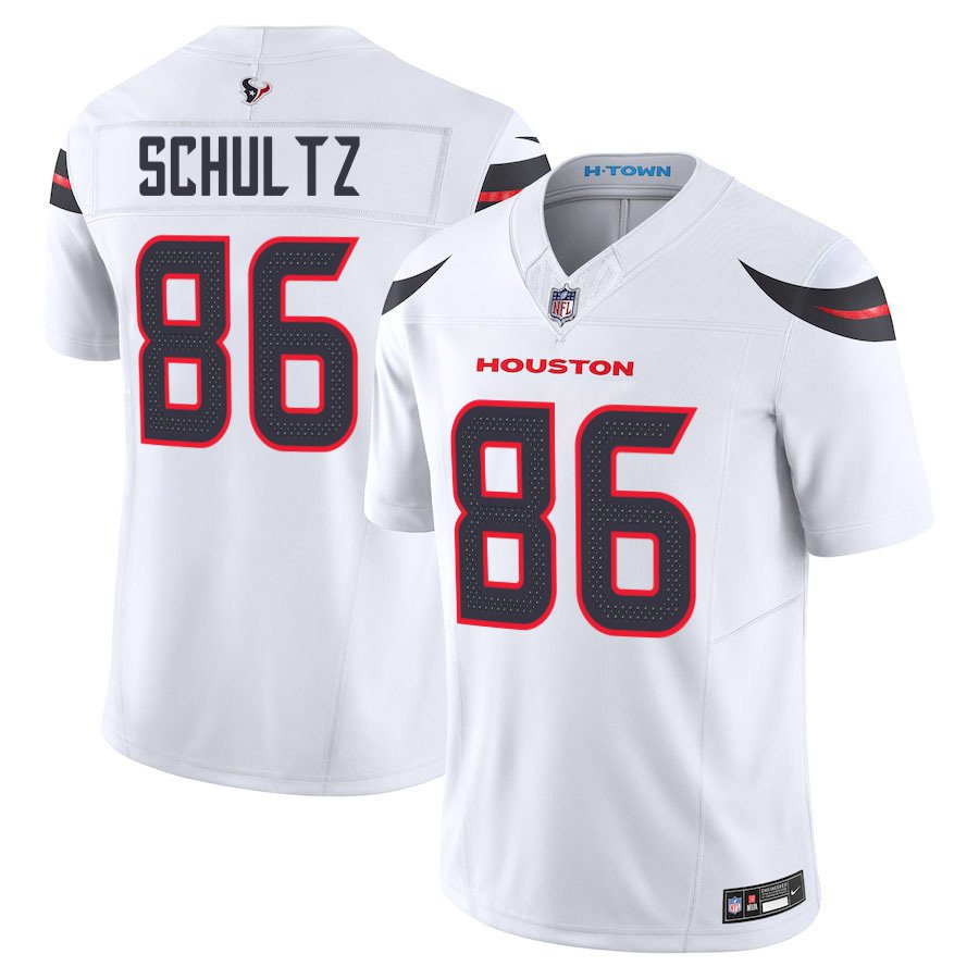 Houston Texans #86 Dalton Schultz White Limited Stitched Jersey