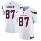 Houston Texans #87 Cade Stover White Limited Stitched Jersey