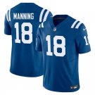 Indianapolis Colts #18 Peyton Manning Royal Blue Limited Stitched Jersey