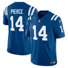Indianapolis Colts #14 Alec Pierce Royal Blue Limited Stitched Jersey