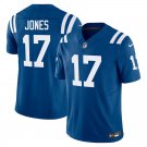 Indianapolis Colts #17 Daniel Jones Royal Blue Limited Stitched Jersey